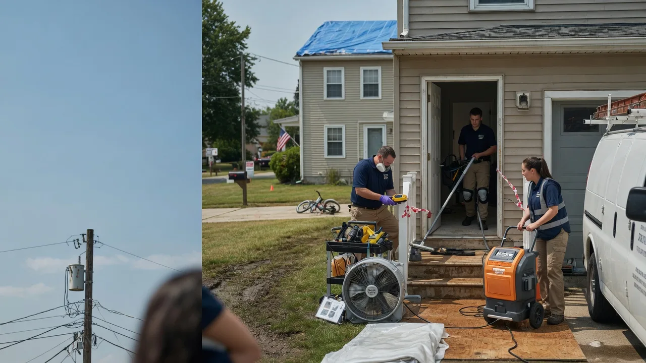 Water Damage Repair in Moffett, OK near me